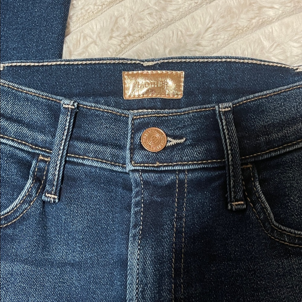 MOTHER Denim The Hustler Ankle Taking Chances Jeans Size 24 - Picture 3 of 7